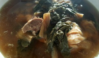 菜干煲汤广东做法（菜干煲汤广东做法大全家常）
