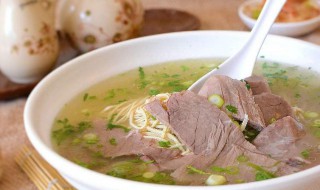 淮南牛肉汤做法（淮南牛肉汤做法和配方图）