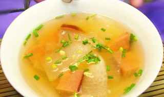 火腿冬瓜汤的做法 火腿冬瓜汤的做法视频
