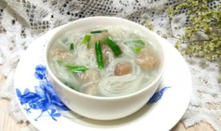 米粉汤的做法（西红柿米粉汤的做法）