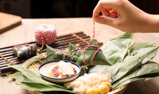家常肉粽子的做法 家常肉粽子的做法大全