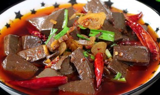炒鸭血怎么做 菠菜炒鸭血怎么做