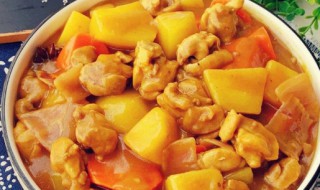 咖喱鸡肉土豆块的做法 咖喱鸡肉土豆块怎么做