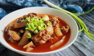 高压锅版魔芋烧鸭子的做法 鸭子烧魔芋怎样做