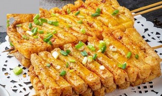 东北炸干豆腐串的做法（东北炸干豆腐串的做法大全）