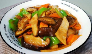 香菇红萝卜炒肉丝的做法（香菇红萝卜炒肉丝的做法大全）