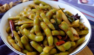 红卤毛豆的做法 红卤毛豆的做法窍门