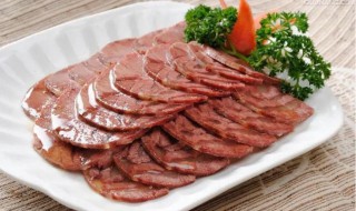 干切牛腱肉的做法（干切牛腱肉的做法视频）