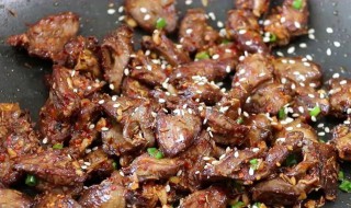 孜然桃仁鸡心的做法（孜然鸡心最正宗的做法窍门）