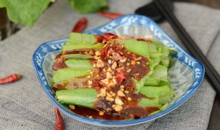 花生酱拌菜的做法（花生酱拌菜的做法大全视频）