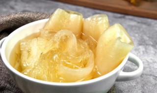 鱼翅如何泡发与食用的做法 鱼翅最简单的泡发方法