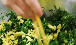 荠菜黄金包的做法（荠菜黄金包的做法窍门）