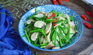 韭菜茎的做法大全（韭菜的各种做法大全）