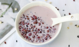 红豆黑米粥（红豆黑米粥怎么煮才能粘稠）