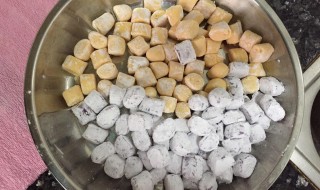 做芋圆木薯粉的比例（做芋圆放木薯粉的比例更好吃）