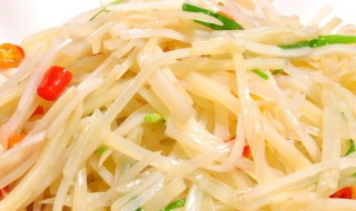 炒酸辣土豆丝 炒酸辣土豆丝的家常做法
