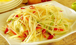 土豆怎么切丝 土豆怎么切丝最方便