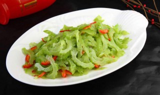 苦瓜怎么做好吃又不苦 苦瓜怎么做好吃又不苦还有营养莲藕