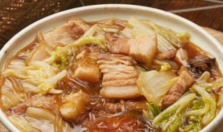 猪肉酸菜炖粉条 猪肉酸菜炖粉条图片