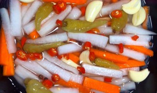 怎么泡酸萝卜又脆又好吃 怎么泡酸萝卜又脆又好吃视频