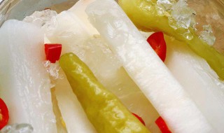 如何腌制酸甜萝卜 如何腌制酸甜萝卜条