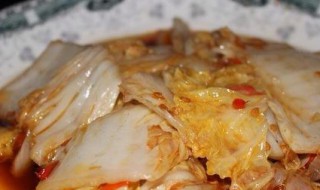 凉拌酸辣白菜（凉拌酸辣白菜的做法最正宗的做法）