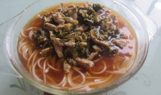 家常酸菜面 家常酸菜面片