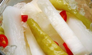 酸辣甜萝卜的腌制方法 酸辣甜萝卜的腌制方法视频