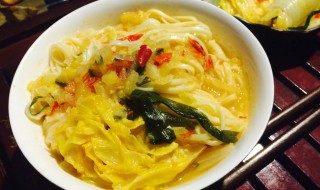 老坛酸菜做法 老坛酸菜做法教程