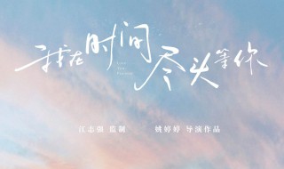 我在时间尽头等你台词大全（我在时间尽头等你 台词）