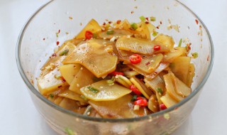 豆片怎么做凉菜（豆片怎么做凉菜好吃）