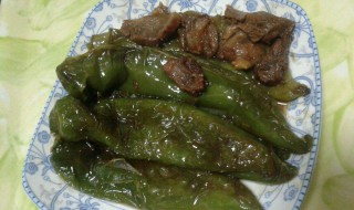 油焖尖椒怎么做 油焖尖椒怎么做视频
