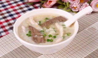 猪肝肉片粥怎么做（猪肝肉片粥怎么做的）
