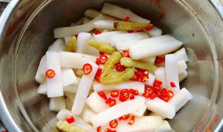 怎样腌制酸萝卜（怎样腌制酸萝卜丝）