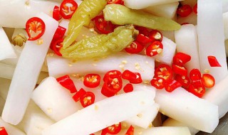 酸萝卜制作方法 老鸭汤酸萝卜制作方法