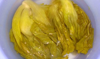 雪里红酸菜的腌制方法（雪里红酸菜的腌制方法图解）