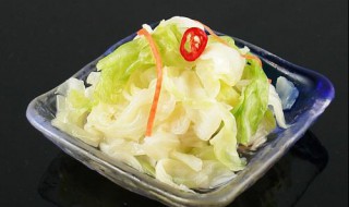 酸甜包菜的腌制方法（酸甜包菜的腌制方法配料）