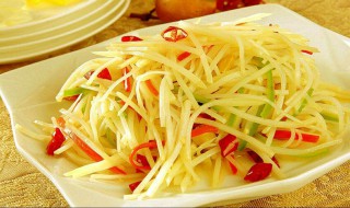 酸辣土豆丝儿怎么做 酸辣土豆丝儿怎么做好吃?