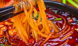 酸辣粉如何做 酸辣粉如何做成饼