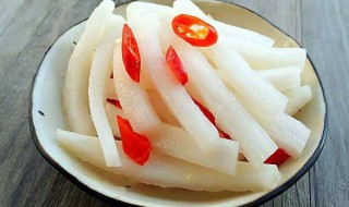 酸甜脆萝卜的做法（酸甜脆萝卜的做法窍门）