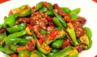 小青椒炒肉怎么做好吃 小青椒炒肉怎么做好吃窍门