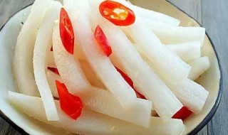 新鲜萝卜条咸菜的做法（新鲜萝卜条咸菜的做法视频）