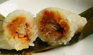 咸肉粽 咸肉粽的热量