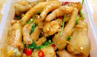 酸辣凤爪怎么做（酸辣凤爪怎么做最好吃）