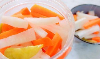 四川泡菜酸萝卜的做法（四川泡菜酸萝卜的做法和配料）