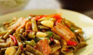 酸豆角炒回锅肉 酸豆角炒回锅肉怎么做