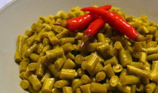 酸豆角可以放多久 酸豆角放多久能吃