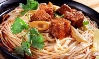 牛肉面制作方法 牛肉面制作方法用英语表达