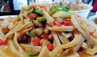 酸辣猪肚的做法 酸辣猪肚的做法窍门