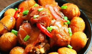 板栗焖鸡的做法（香菇板栗焖鸡的做法）